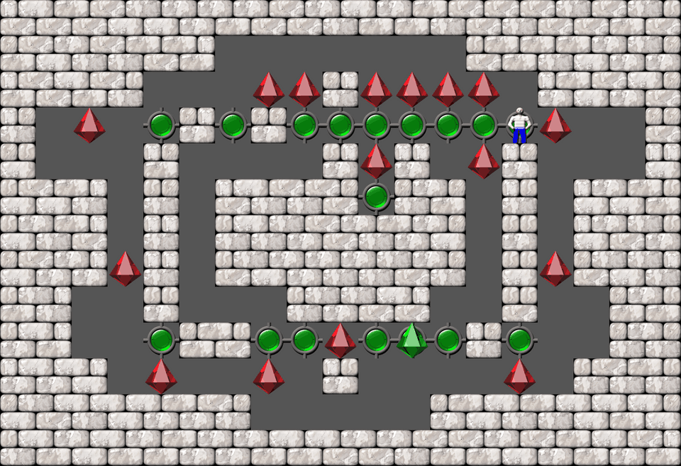 Сокобан More Bugs collections уровень 603
